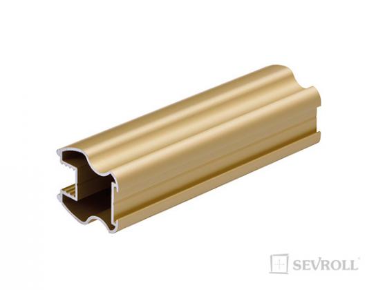 SEVROLL 06822 Gemini handle, 10mm, 2,7m, gold/brass