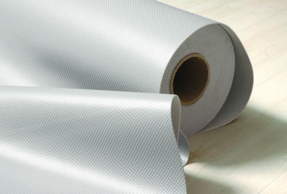 IF-Protection antidérapant sol 500mm blanc 1,2/20m - Texture tissu