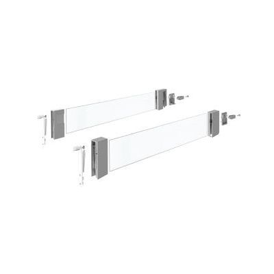 HETTICH 9194797 Atira DesignSide 144/260 mm verre argenté