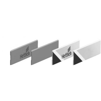 HETTICH 9194652 Atira cache-vis logo Hettich gris chrome