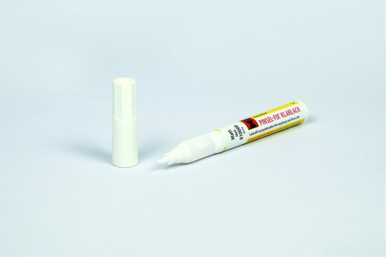Marqueur de retouche fixe avec vernis transparent