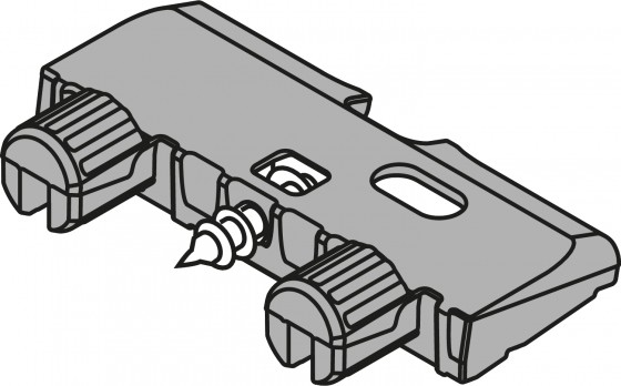 BLUM Z96.2011 équerre de support pour fond
