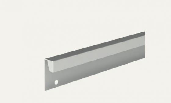TULIP Gola profil 1275 pour four encastré 580 mm imitation inox