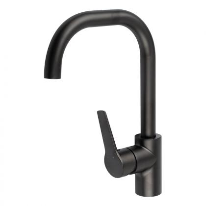 StrongSinks S3 robinet d'évier Garonne forme U noir mat