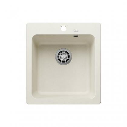 BLANCO 527126 évier Naya 45 sans excentrique Silgranit blanc soft