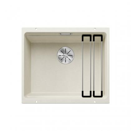 BLANCO 527075 Évier Etagon 500-U InFino sans tringle Silgranit blanc soft