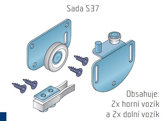 S-S37 set of fittings 1 wing