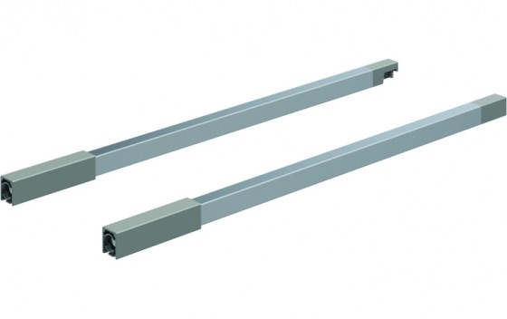 HETTICH 9194531 Atira reling, 470mm, droite, argent