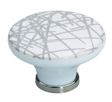 Marella Design bouton Bosa porcelaine blanc
