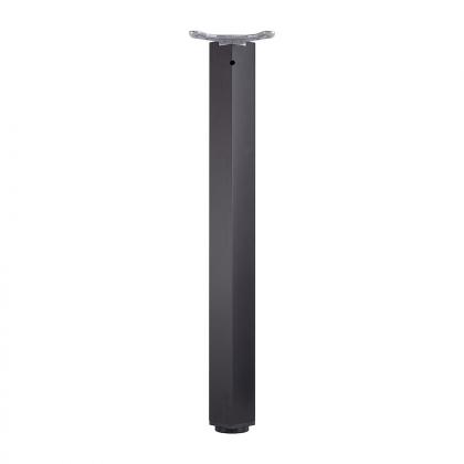 StrongLegs pied de table TA001 820R/60x60mm noir mat