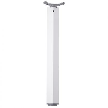 StrongLegs pied de table TA001 710R/80x80mm blanc mate
