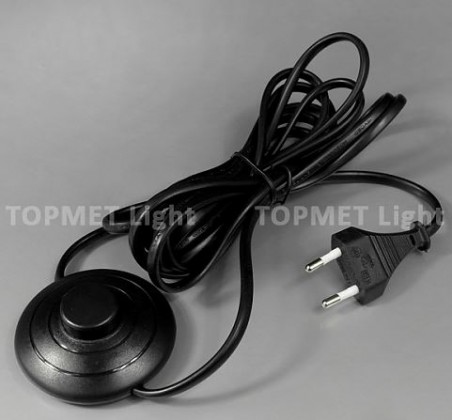 StrongLumio câble 230V + interrupteur pédalier, 3,5m 2,5A StrongLumio câble 230V + interrupteur pédalier, 3,5m 2,5A