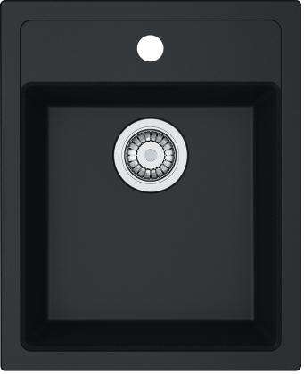 FRANKE Ensemble T52Č SID 610-40 noir + FP 9000.071 onyx