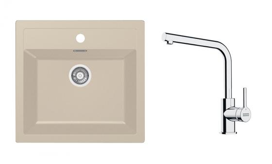 FRANKE ensemble T114BE SID 610 beige + FS 3230.031