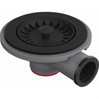 FRANKE accessoires 112.0657.022 passoire valve Colorline dérivation noir mat