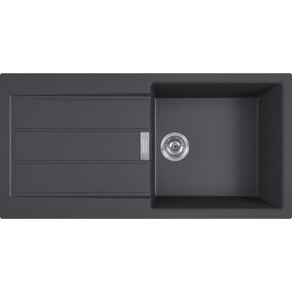 FRANKE évier S2D 611-100 1000x500mm noir
