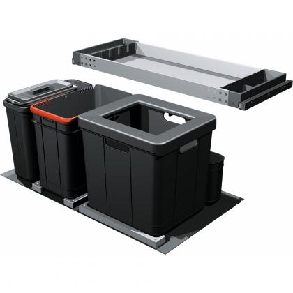 FRANKE Sorter 350-90 Composta 1x40l+1x22l+1x5,5l+panier arriere