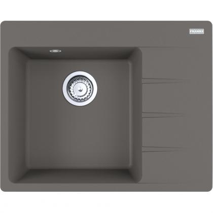 FRANKE évier CNG 611-62 TL/2 620x500mm pierre grise