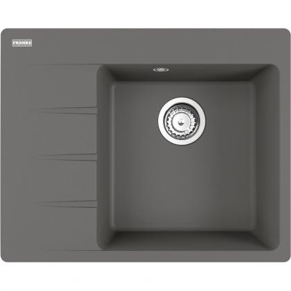 FRANKE évier CNG 611-62 TL/7 620x500mm pierre gris