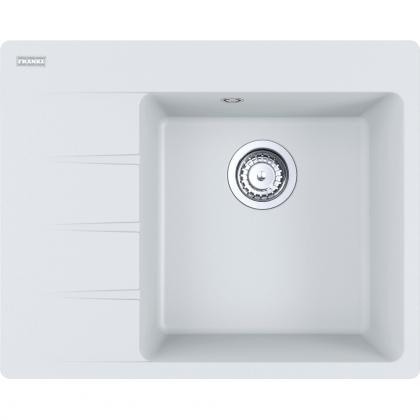 FRANKE Évier CNG 611-62 TL/7 620x500mm blanc LED