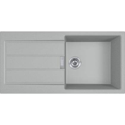 FRANKE Évier S2D 611-100 1000x500mm gris