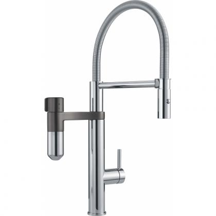FRANKE Robinet Vital Tap douche/débit chrome/gun metal