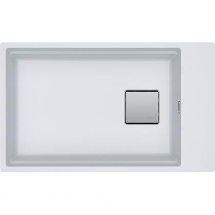 FRANKE évier KNG 110-62 760x460mm blanc led