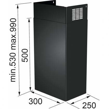 FRANKE accessoires 112.0683.832 télescope noir