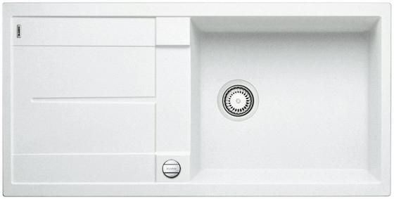 BLANCO 527796 Évier Subline 500-U sans vidange Silgranit blanc soft