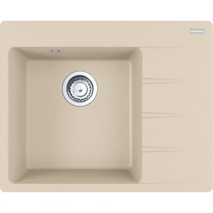 FRANKE évier CNG 611-62 TL/2 620x500mm sable mélangé