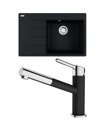 FRANKE ensemble G227O CNG 611-78 TL/7 onyx + FC 3055.071