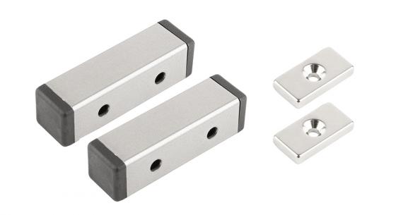 POZZOLI A56 butée de porte magnétique pour ferrures de lit escamotables