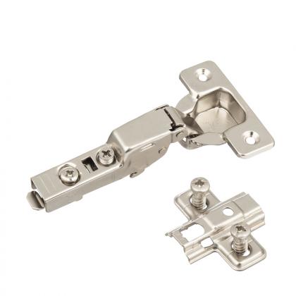 K-StrongHinges S3 závěs klip polonaložený bez tlumení 110°, podložka euro