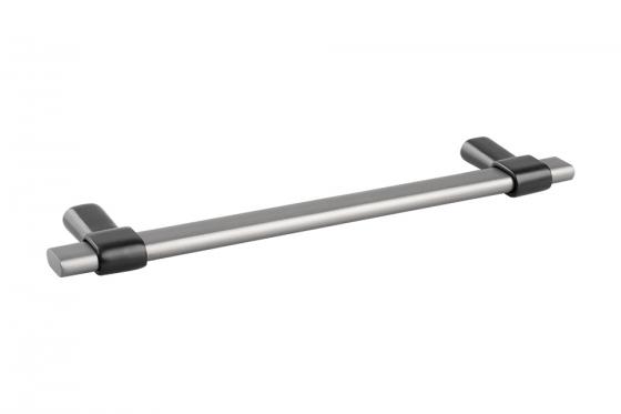 TULIP Úchytka Joliet 416 steel grey/černá matná