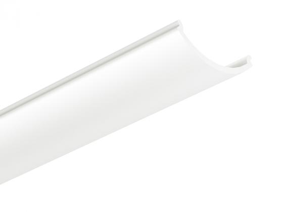 StrongLumio moulure de recouvrement  pour profil LED encliquetable, 3030mm lait