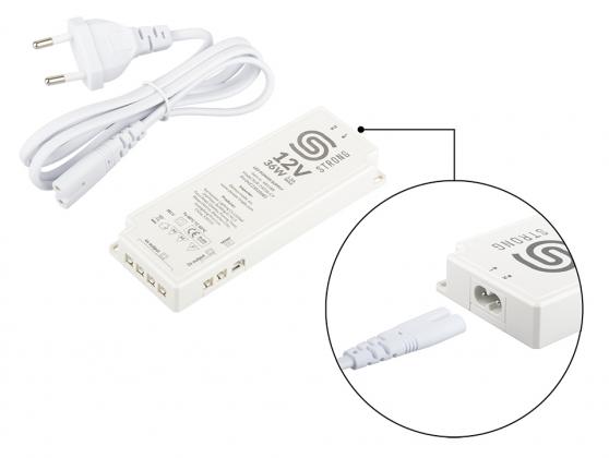StrongLumio power supply 12V - 36W (6x mini connector + 1x 3PIN connector)