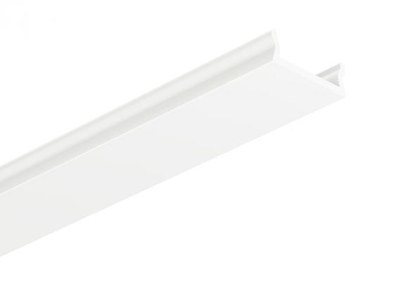 StrongLumio moulure de recouvrement  pour profil LED encliquetable, 3030mm lait