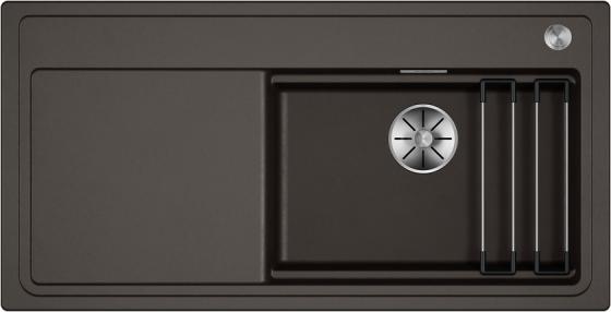 BLANCO 528097 Dřez Etagon XL 6 S InFino s ovládáním PushControl kávová