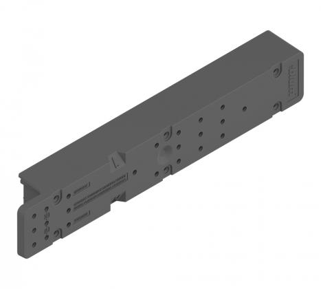 BLUM Z95D4100 Space Step, moulure de distance, gris foncé OG