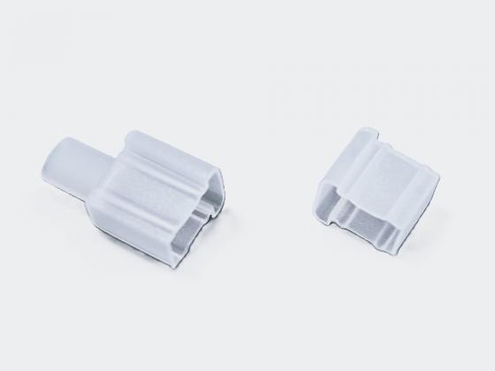 StrongLumio end for neon 4x10 "T", with hole