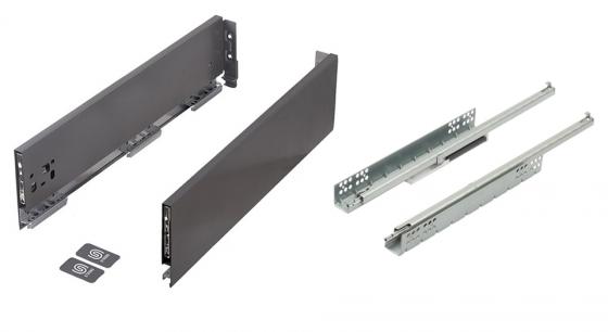 K-StrongMax Uni 18 tiroir H121/300mm, gris