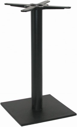 Pied de table central BD 004/400x400 hauteur 730mm noir