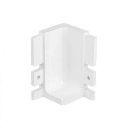 TULIP Gola angle intérieur porte profil J métal blanc