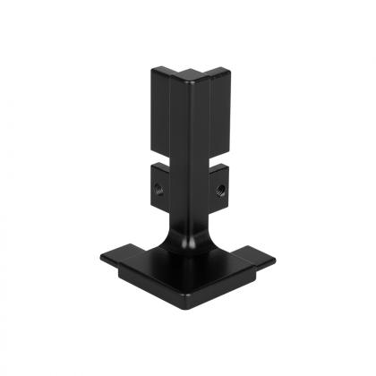TULIP Gola coin extérieur profil J porte métal noir mat