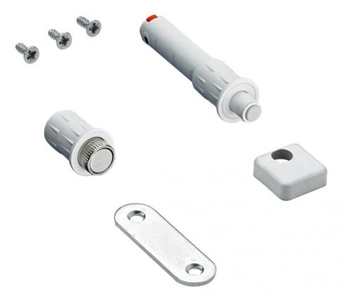 HETTICH 9282901 WingLine L/S aimant Design, Push2M, blanc, sans poignée