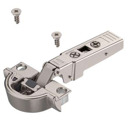 BLUM 71B950A charniere, appliquée, alu, Blumotion, 95°