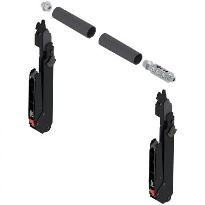 BLUM 22L3500 – AVENTOS HL Top, bras 340-389 mm, Eclipse noir