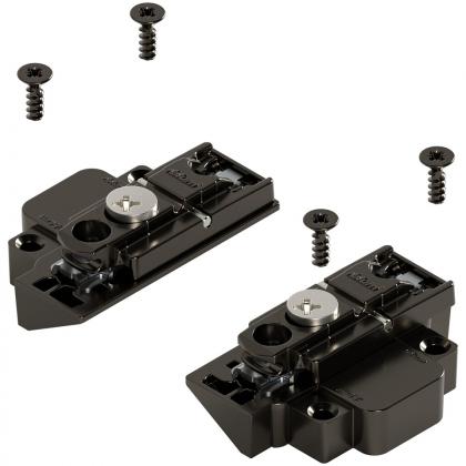 BLUM 175H5B00 Adaptateurs Aventos bras télescopiques alu Onyx