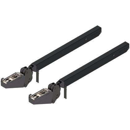 BLUM 22F3200 AVENTOS HF top – Set de bras 480-610 mm – Noir éclipse