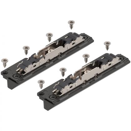 BLUM 20S4200A Aventos HK/HS/HL Top fixation frontale, alu, Onyx